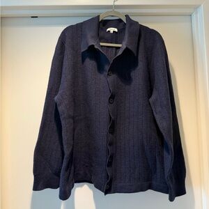 Madewell 100% Merino Wool Button Down Sweater